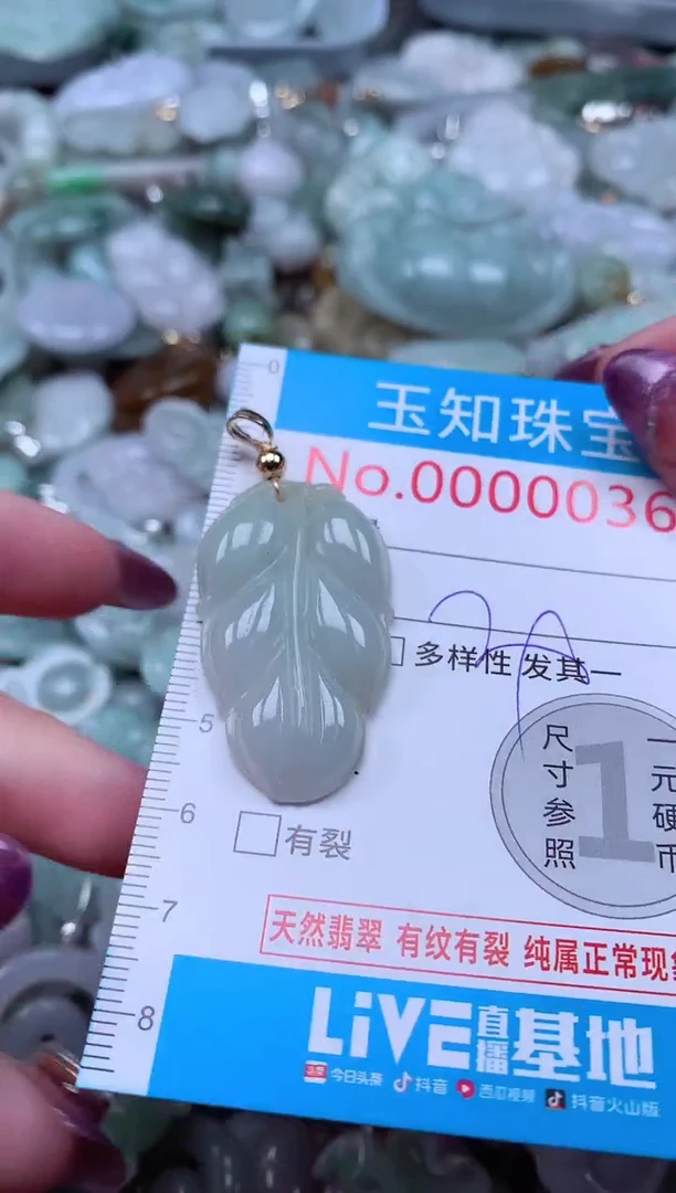 翡翠未镶嵌吊坠(不含链)36