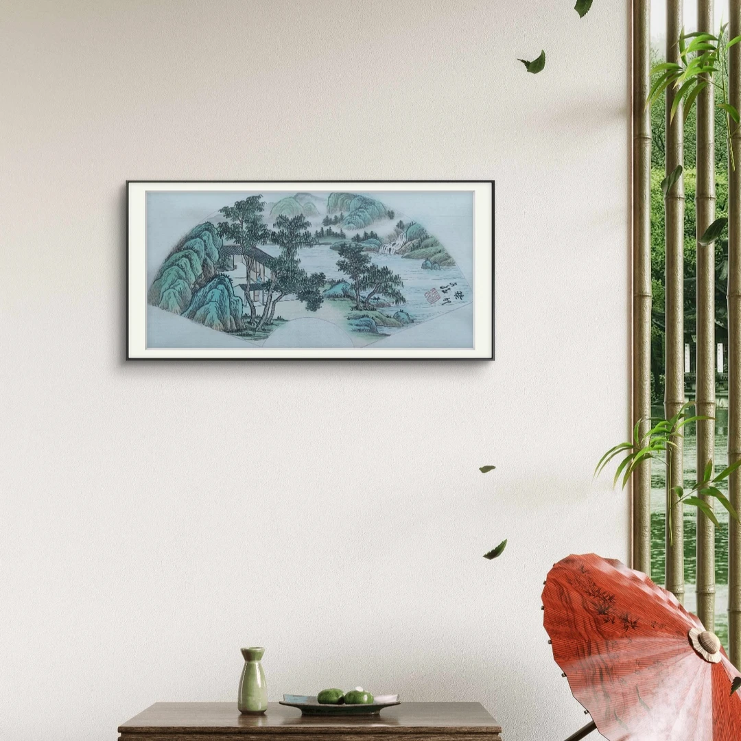 扇面  赵文斌    绘画