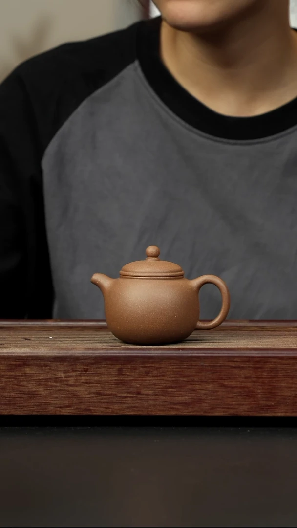 紫砂茶壶老段 小匏樽 全手工