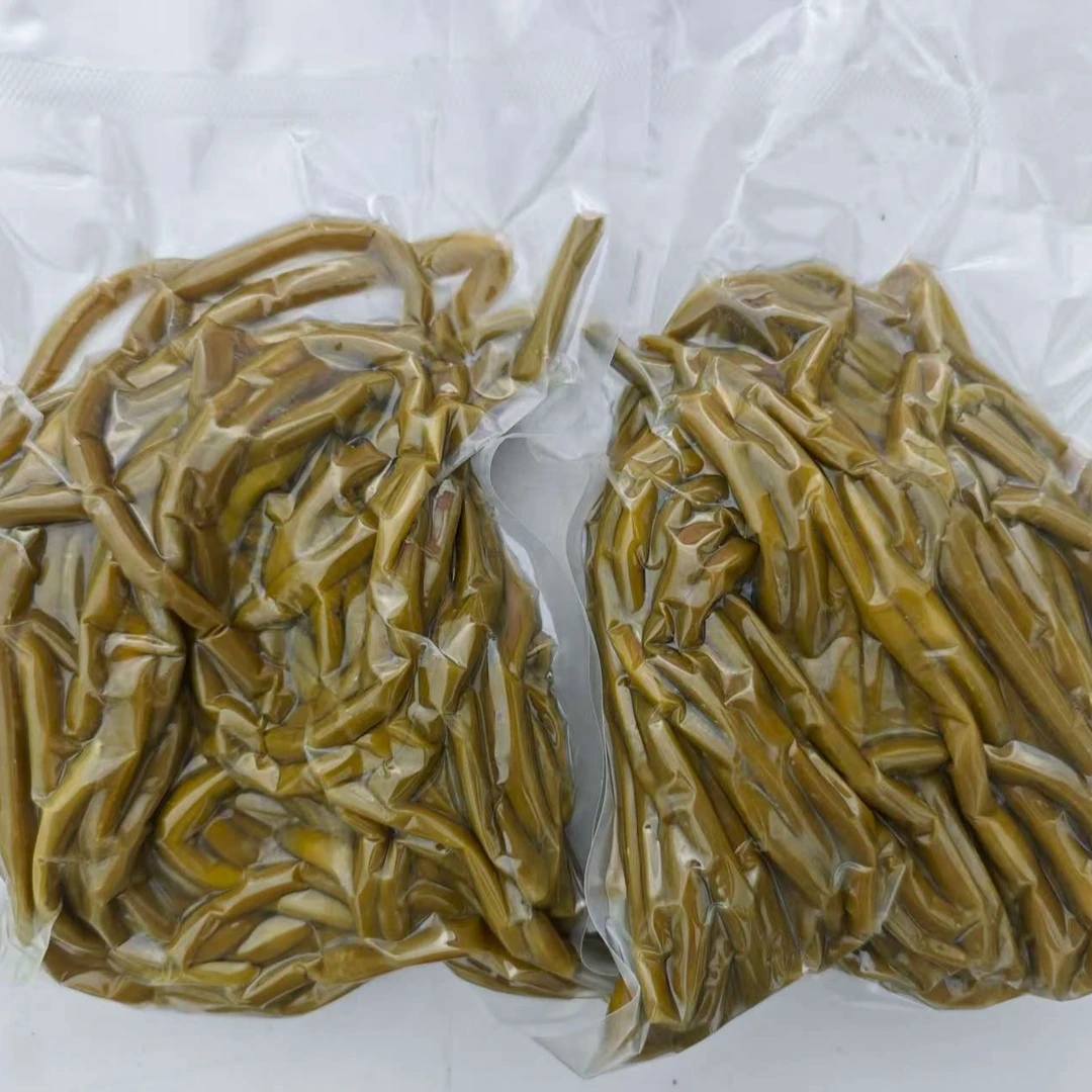 大别山农家纯手工腌制腌豇豆腌菜麻城特产