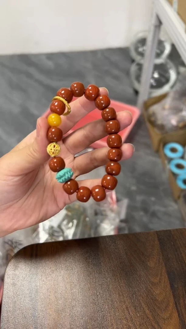 未镶嵌手链南红玛瑙南红玛瑙桶珠手串[多样发其一]