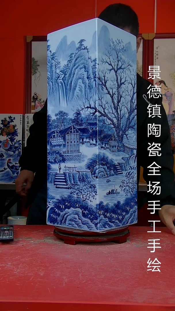 摆件陶瓷景德镇陶瓷 全场手工手绘
