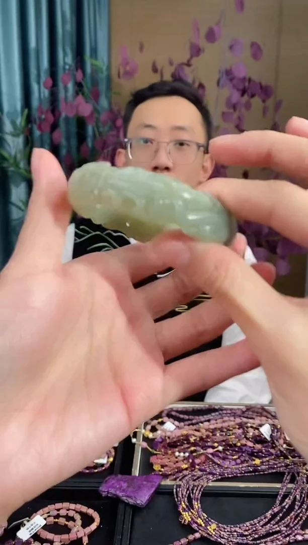 【闪购商品】和田玉手镯未镶嵌918圈口53