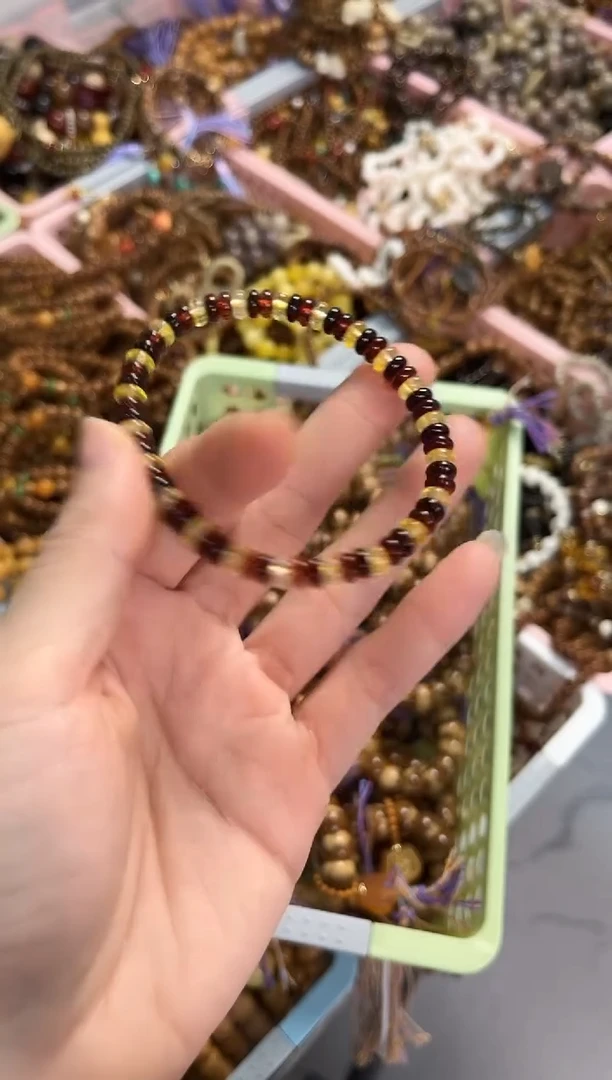 手串琥珀未镶嵌琥珀多宝手串 多样性发货其一 6mm