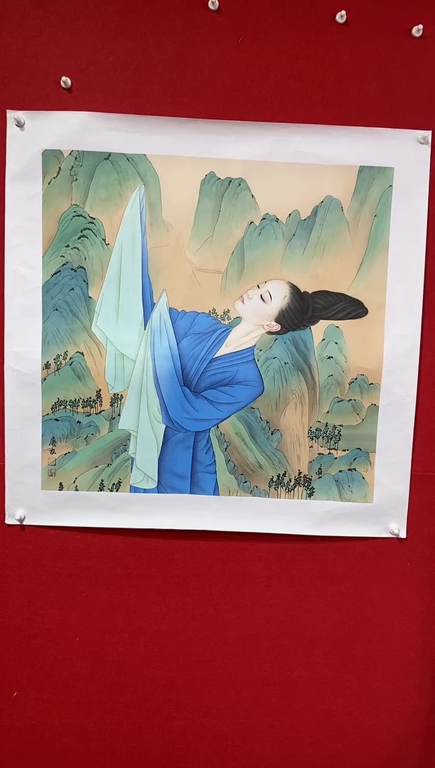 【闪购商品】国画lqy洋李庆友作品