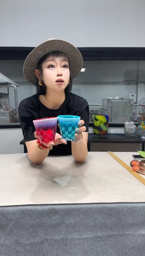 琉璃G慕忆家手作高口一对