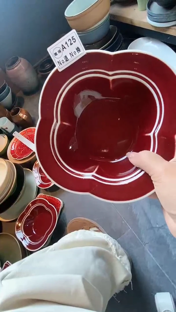 【闪购商品】碗a125福利郎红炖盅碗