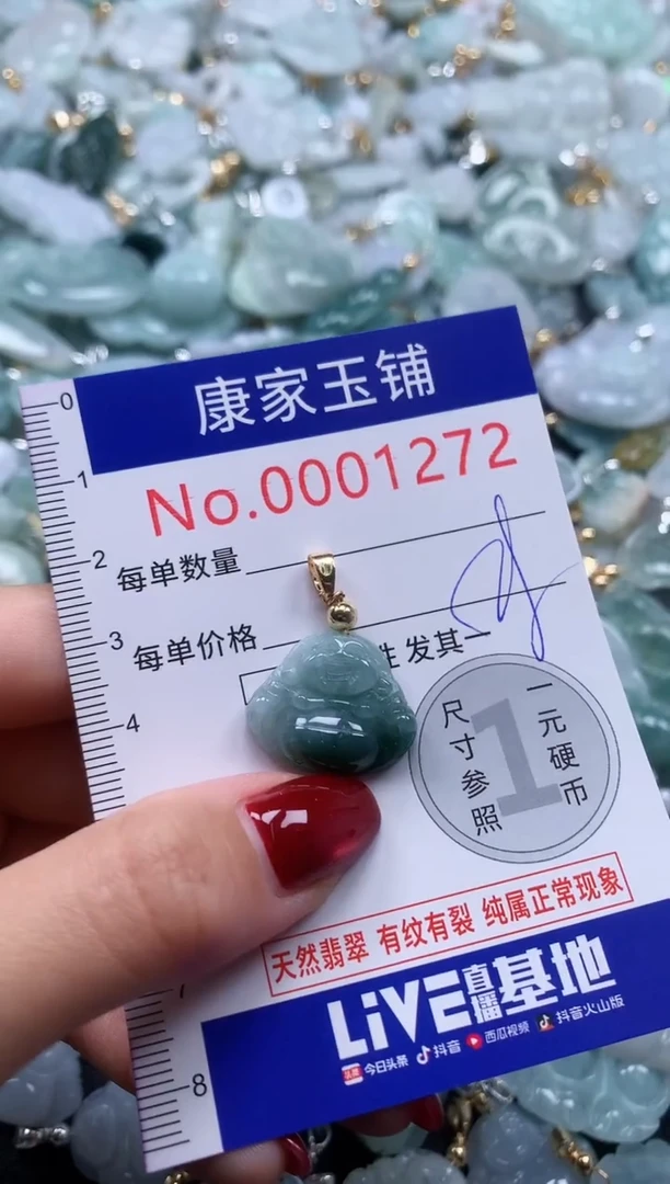 颈饰未镶嵌翡翠1272