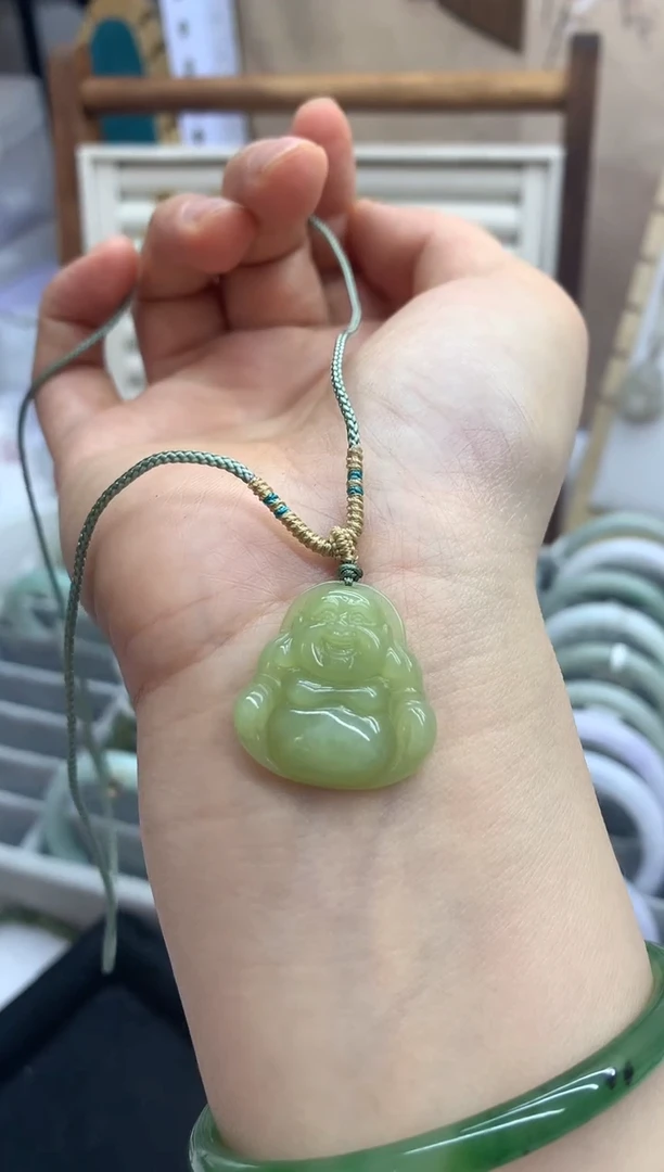 【闪购商品】和田玉颈饰未镶嵌佛公3