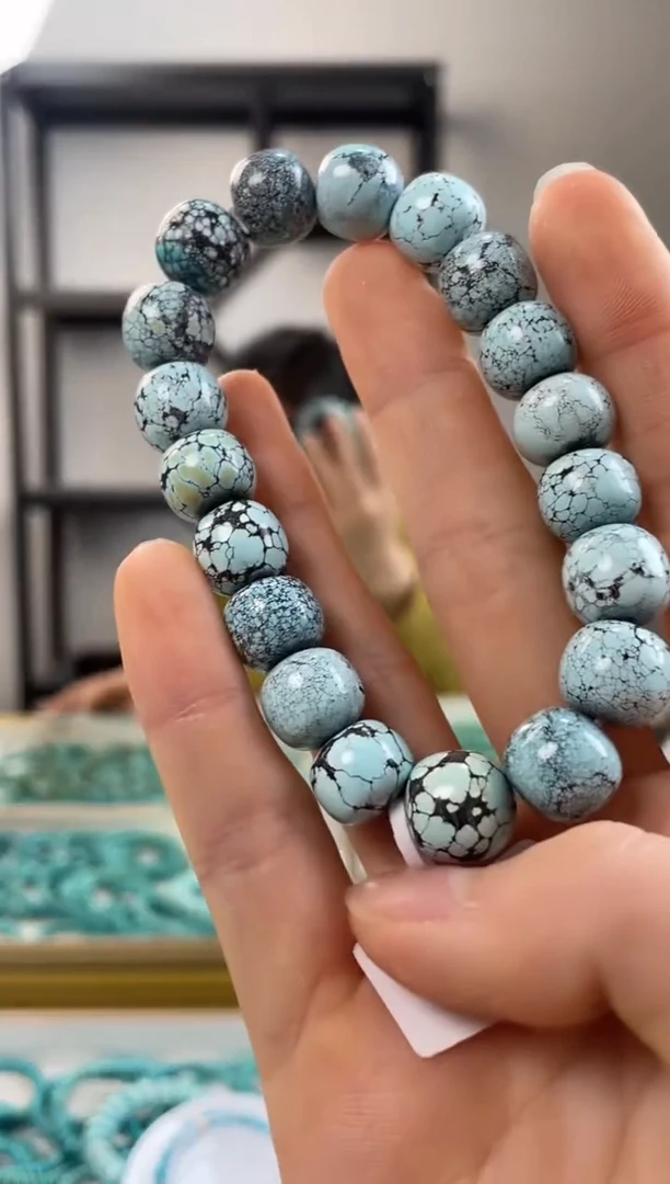 【闪购商品】绿松石珠宝奇石未镶嵌11+mm