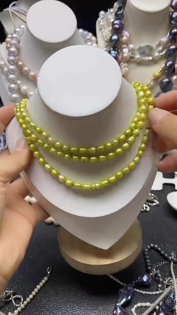 颈饰未镶嵌淡水珍珠多人