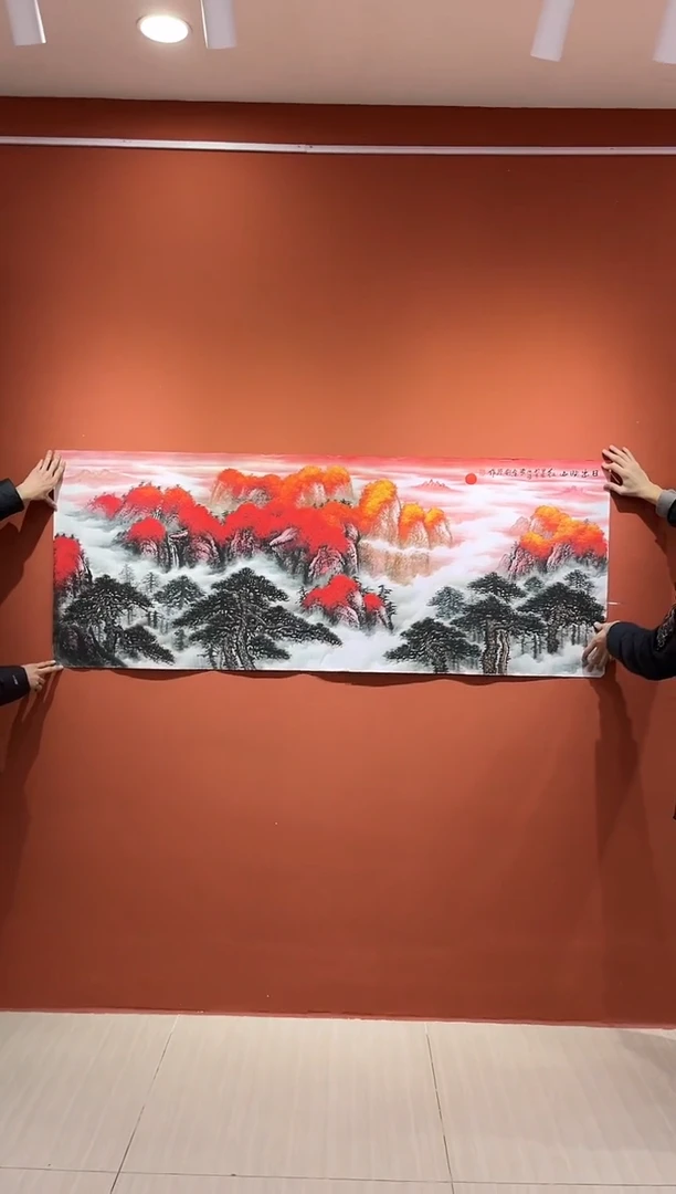 【闪购商品】国画郑乐华绘画手绘作品3-34