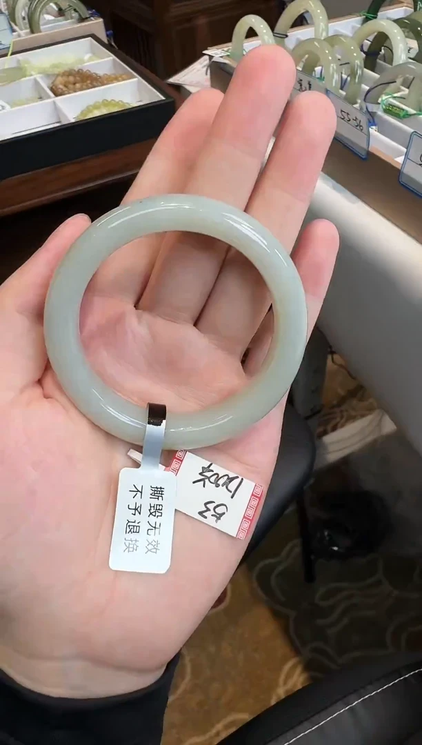 未镶嵌手镯和田玉53-ry53