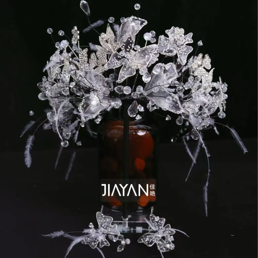 7100新款精致大气皇冠新娘头饰