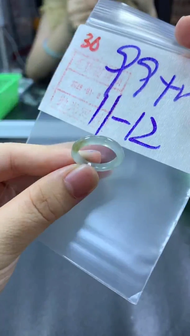 未镶嵌定制翡翠戒圈11-12#109毛货需精细抛光