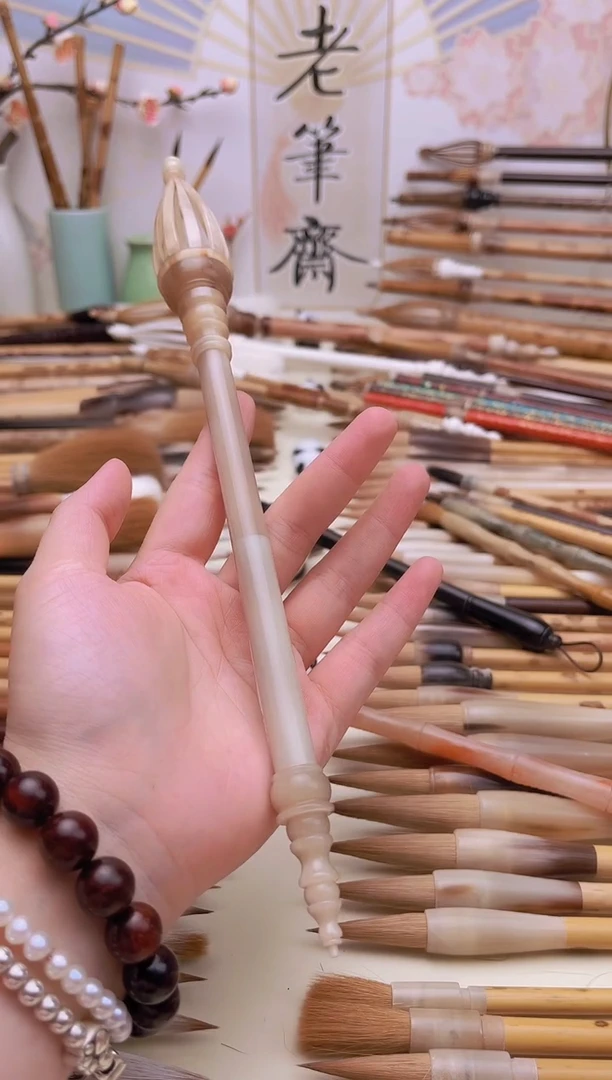 定作全牛角仿唐款苍郁大号出峰3.5差价