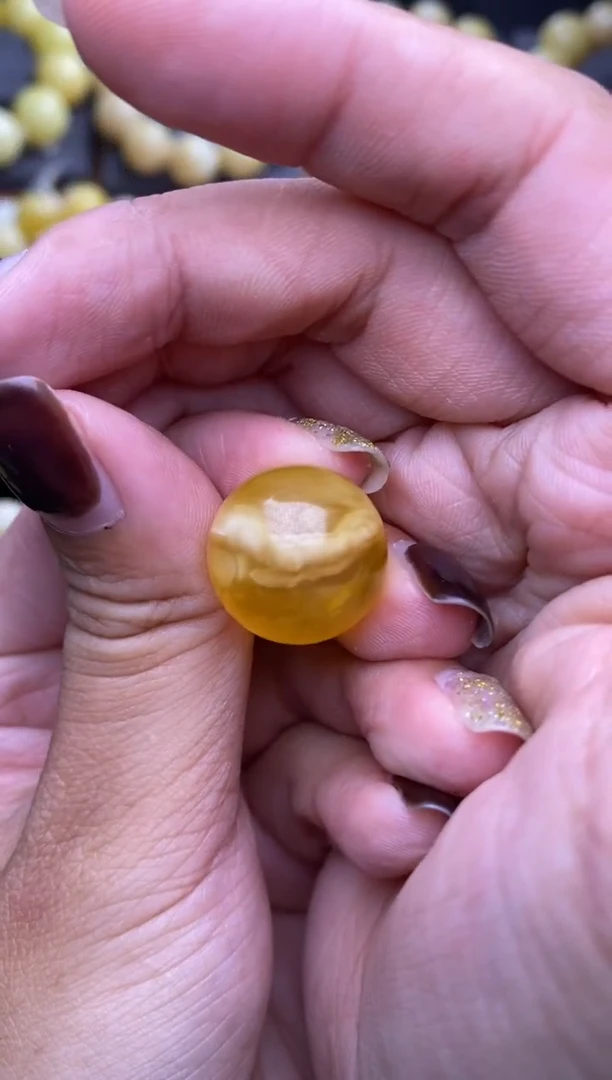 裸石琥珀未镶嵌大小姐珠宝3