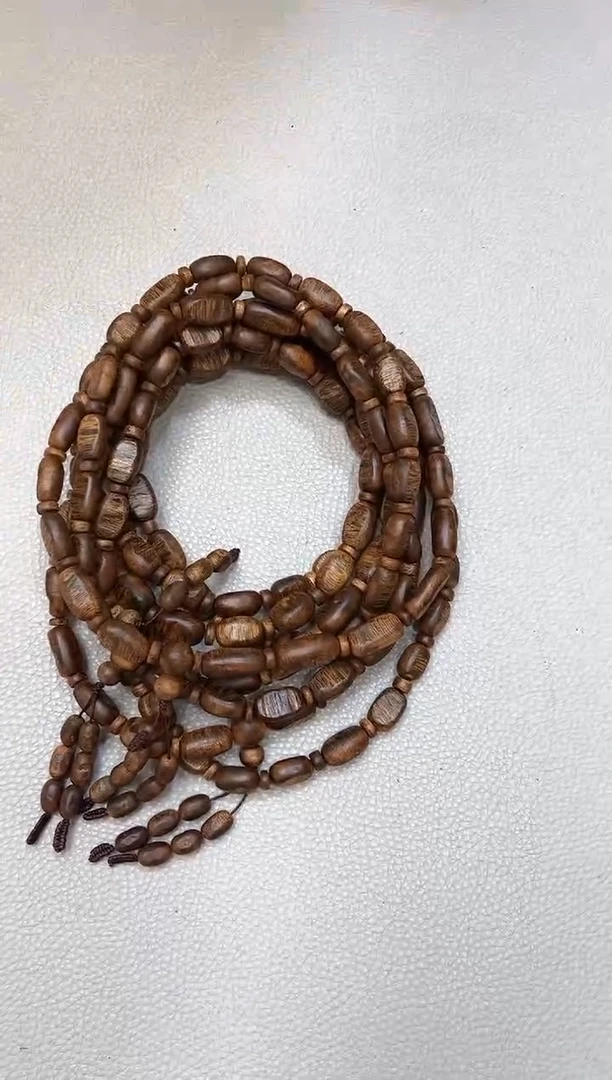 【闪购商品】沉香手串棋楠留疤虫漏随型大多圈多样性发其一