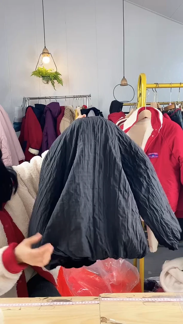 圆领加绒棉衣【颜色不均【456