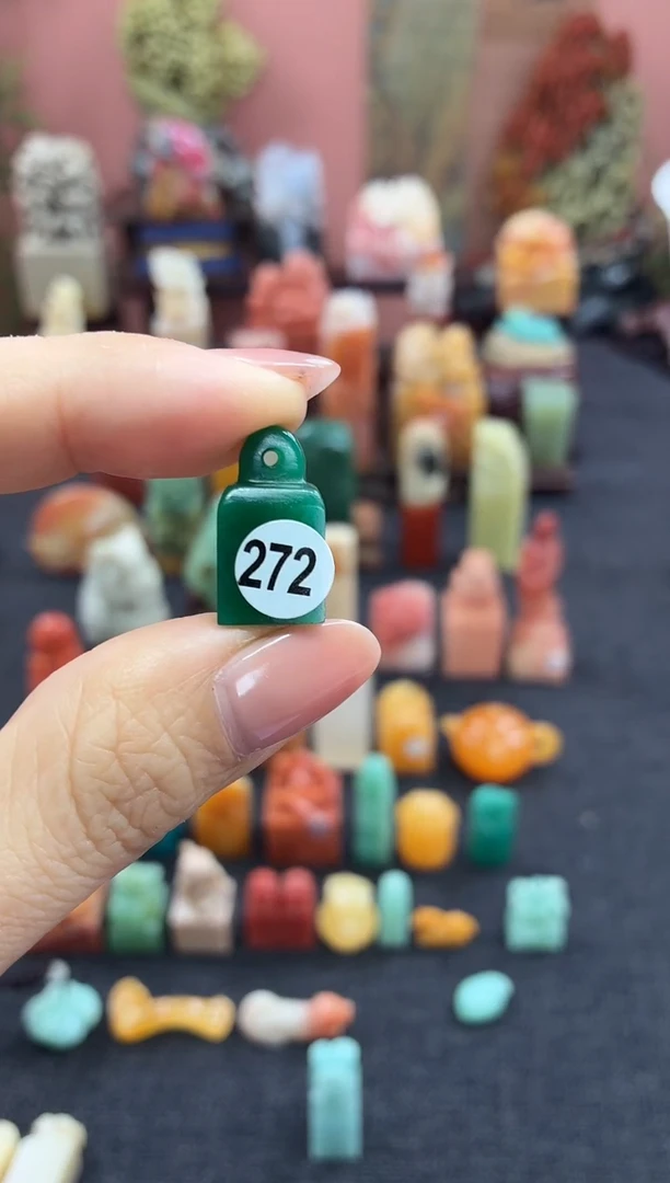 昌化石印石貓****解272