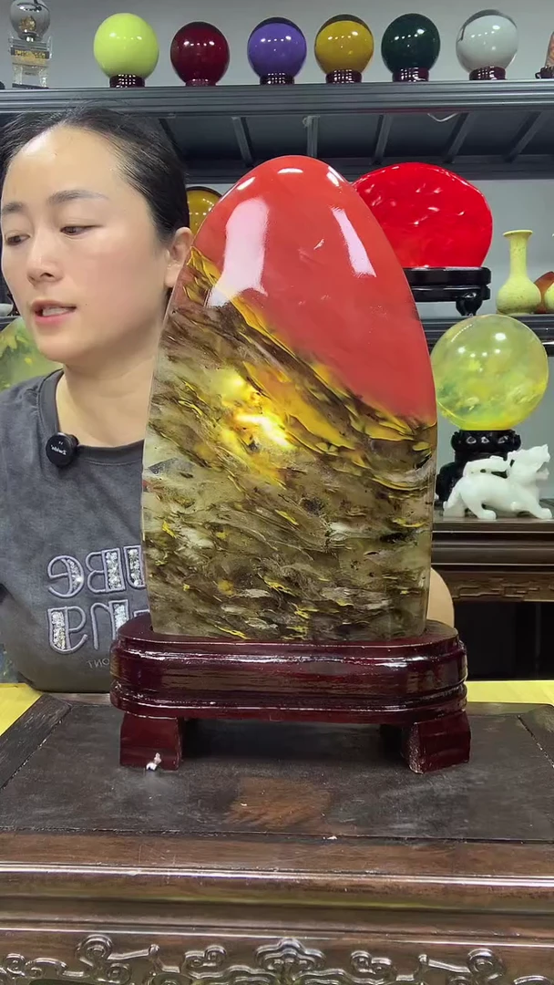 石材鸿运当头高档家居摆件办公室摆件
