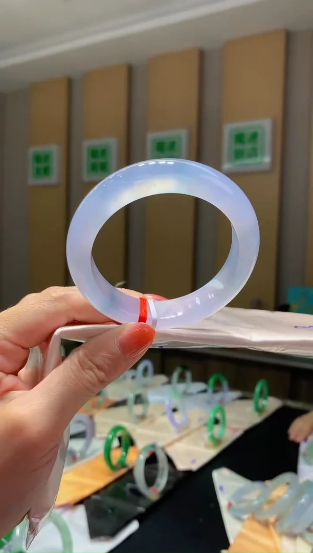 未镶嵌手镯翡翠-C109 圈口53.6 全款16万 定金2万