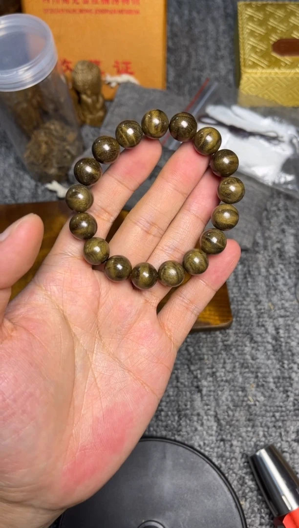 阴沉木手串/手链S***成1.2水波纹168