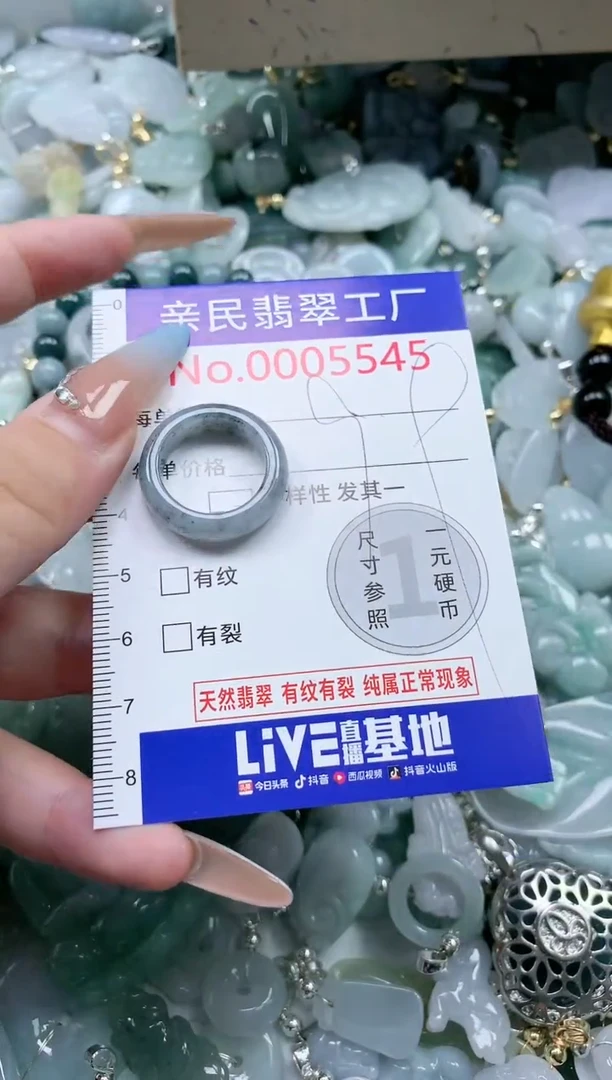 翡翠未镶嵌吊坠(不含链)5545