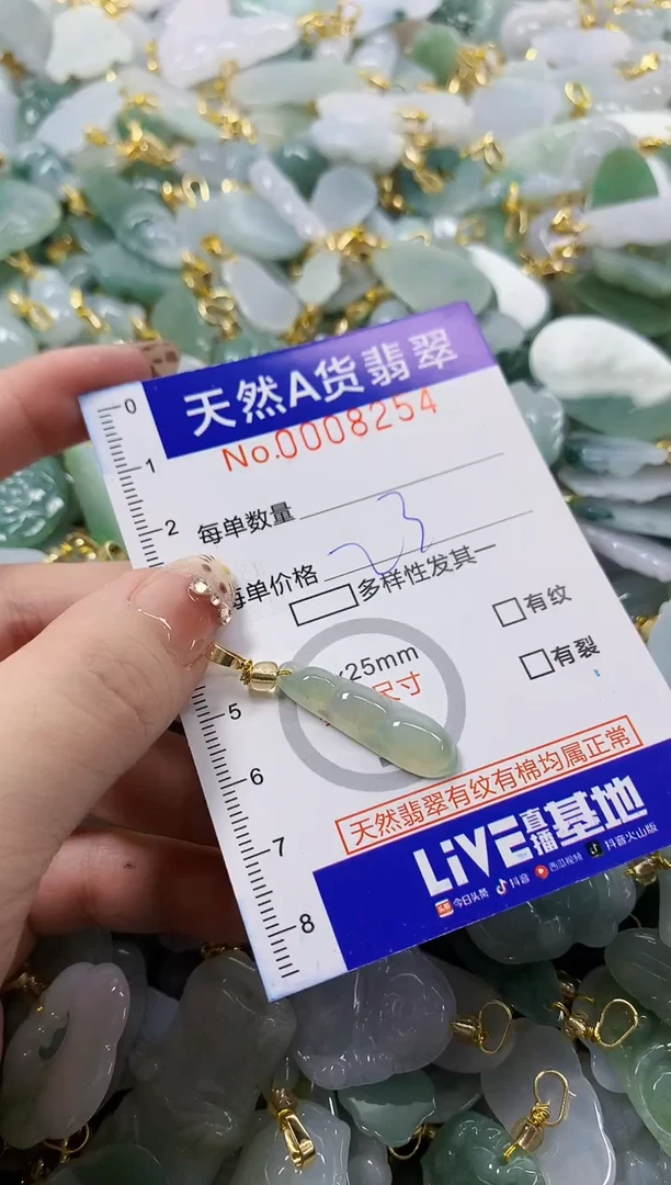 颈饰未镶嵌翡翠天然A货翡翠