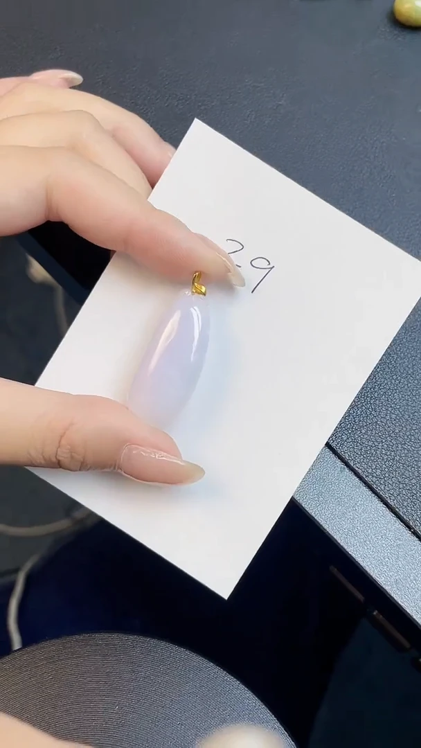 【闪购商品】翡翠颈饰18K金镶嵌00000000