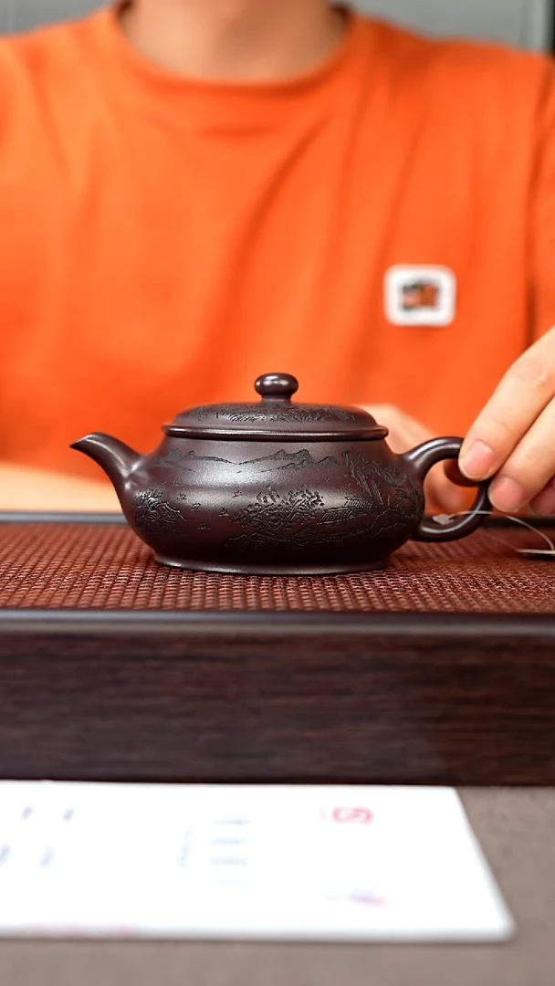茶壶紫砂宜兴原矿手工紫砂壶