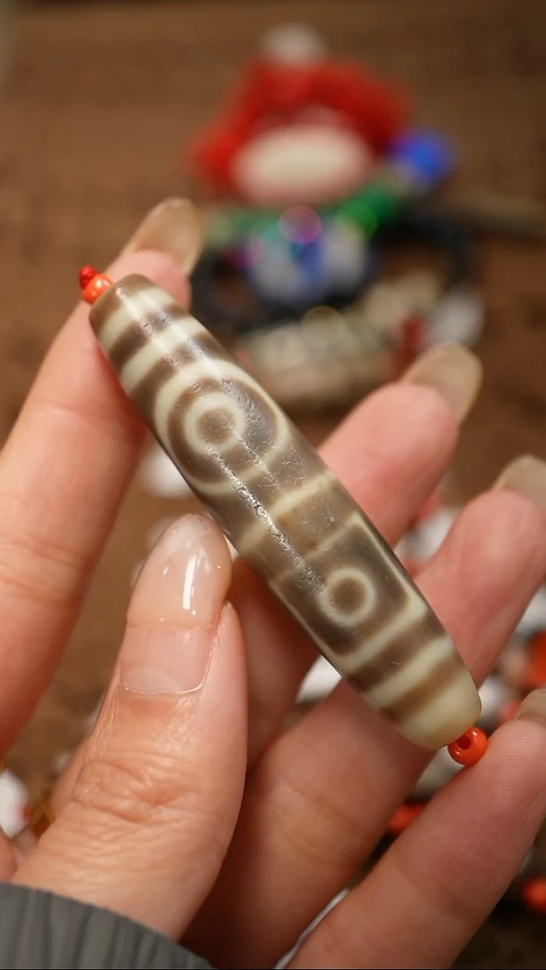 未镶嵌颈饰玛瑙/玉髓生**阳蚀花玛瑙珠珠