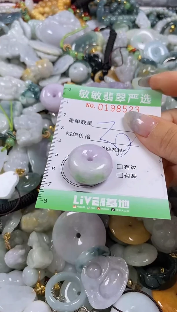 翡翠未镶嵌颈饰闪购0198523