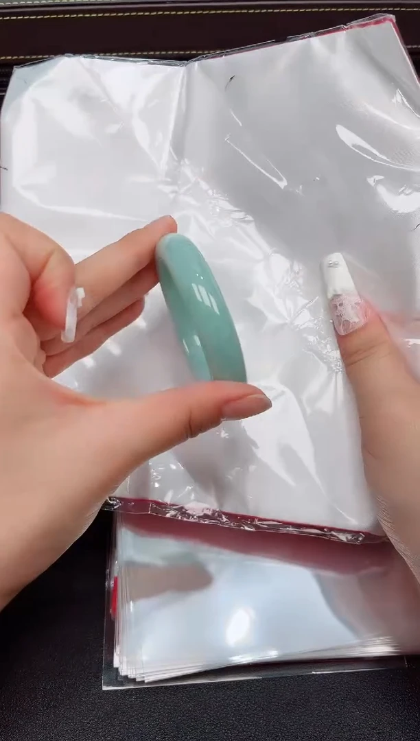 翡翠手镯未镶嵌缅料翡翠手镯默认微瑕一物一拍-148