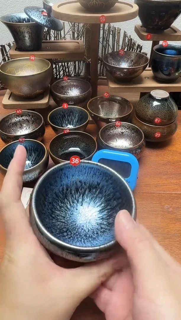 茶盏百**侵36号建盏工匠茶器