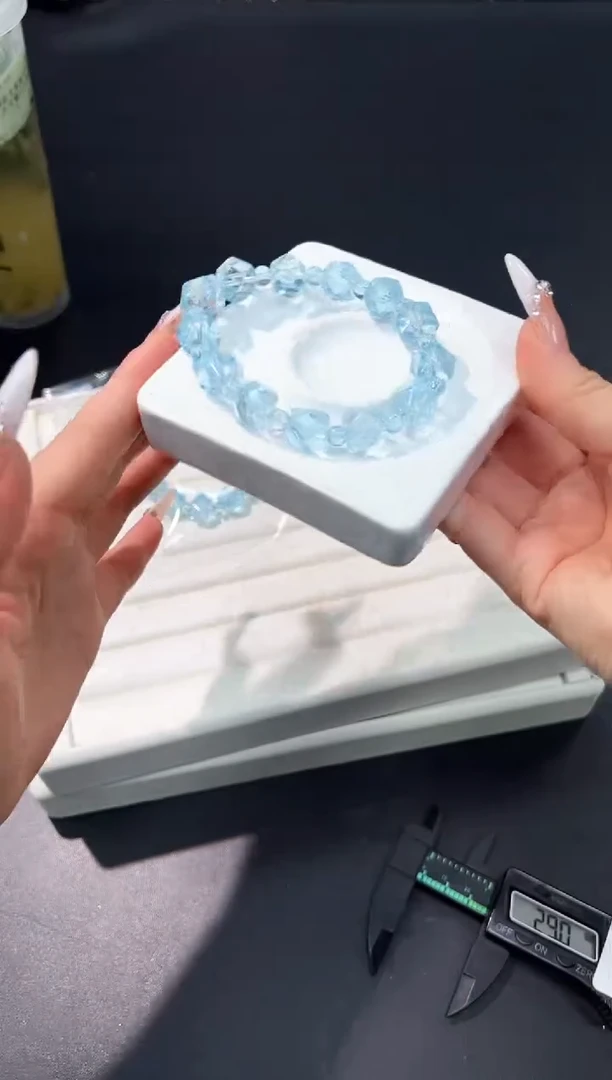 未镶嵌手串托帕石26i多样性发其一【1条】默认微瑕