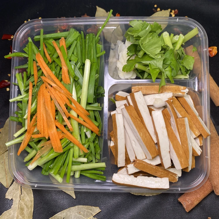 韭菜炒五香干(350g—400g)