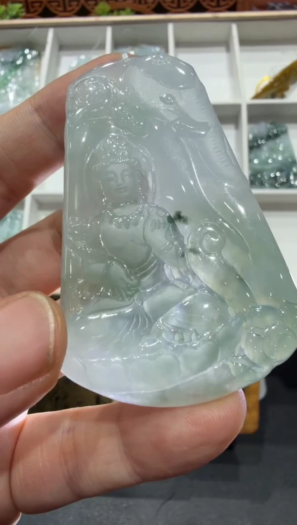 未镶嵌挂件翡翠A货翡翠多样性孤品