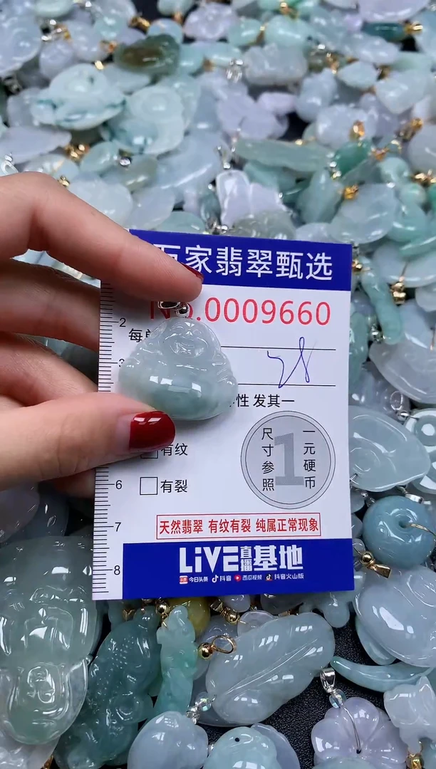 颈饰未镶嵌翡翠9660