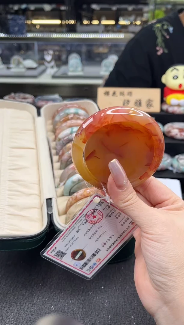 未镶嵌手镯石英质玉尘*丷圈口（赠品镯心）