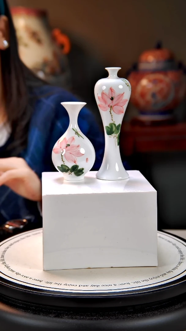 摆件陶景德镇手绘陶瓷4