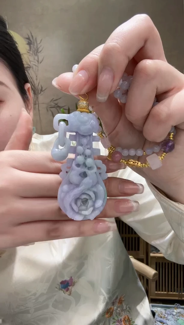 【闪购商品】翡翠耳饰未镶嵌吊坠