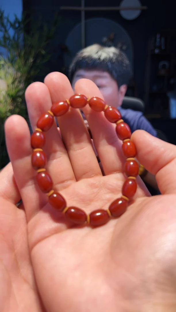 未镶嵌蜜蜡手串10+单圈