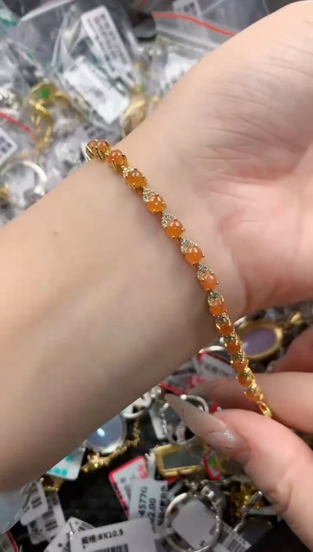 银S925镶嵌戒指翡翠11111----7