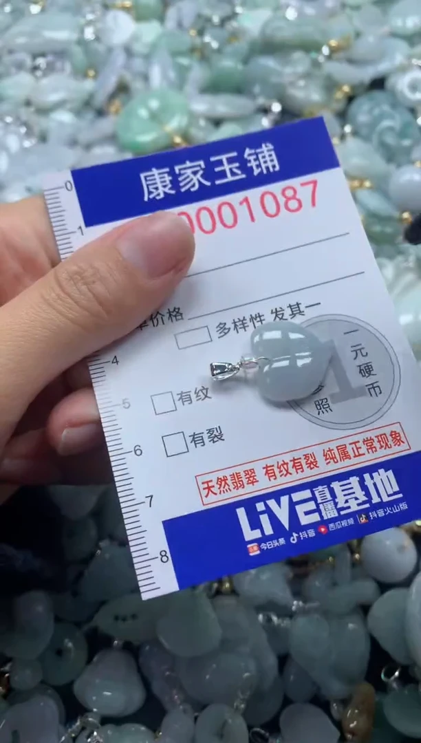 颈饰未镶嵌翡翠1087