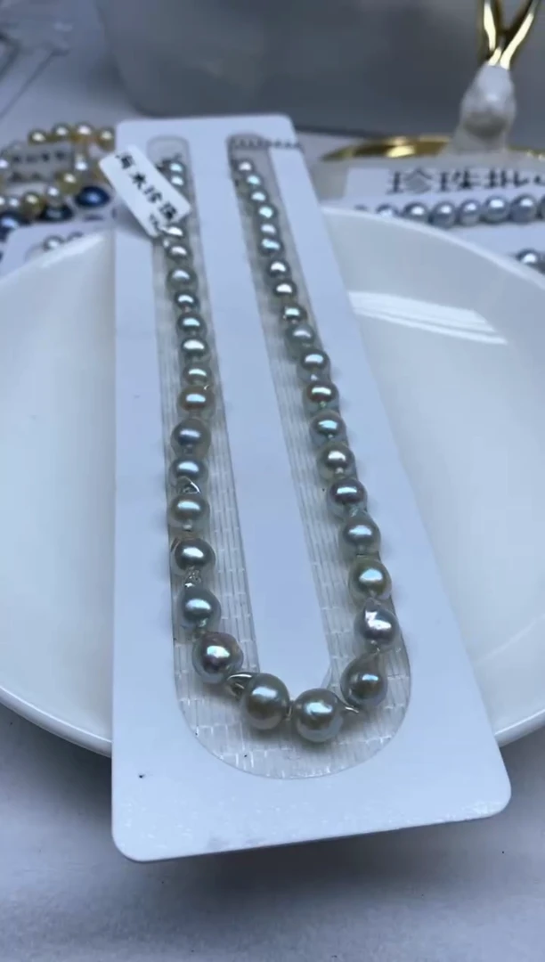 未镶嵌颈饰海水珍珠299