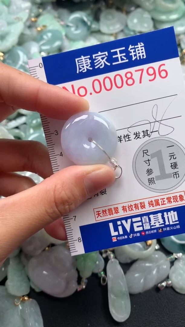 颈饰未镶嵌翡翠8796