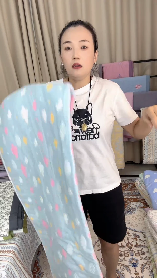 棉200*230纯棉纱布6层纱