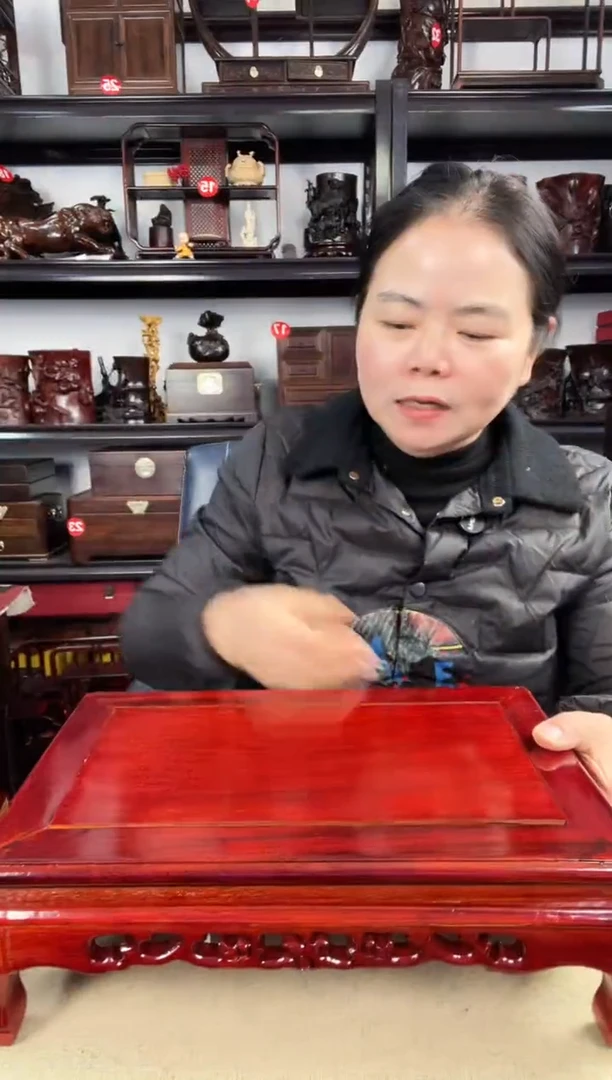 木207瑕疵老李红木工艺品