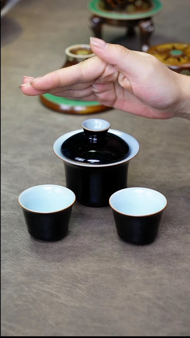 龙泉青瓷手工茶器杯子不带礼盒